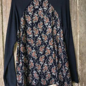 Navy long sleeve